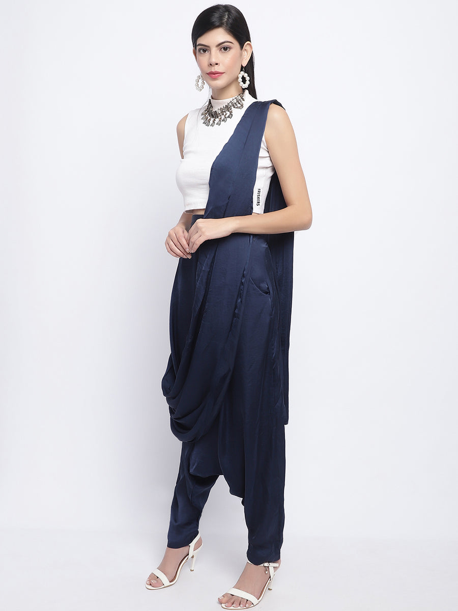 Dhoti Drape Dress