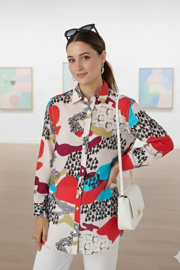 BLUE AVANT COLLARED BUTTON DOWN SHIRT