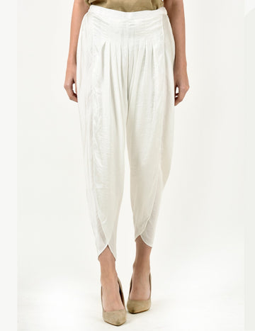 White Tulip Pants