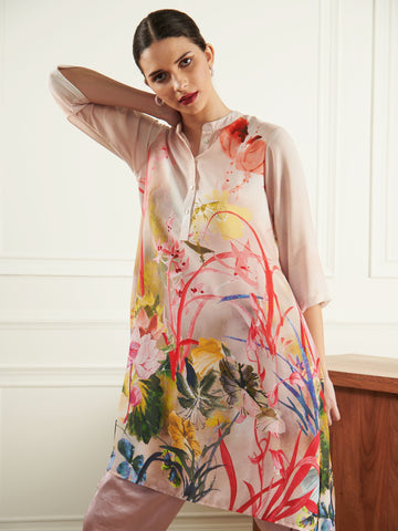 PINK LOTUS KAFTAN