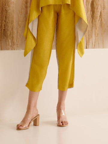 MUSTARD GREY RESORT PANTS