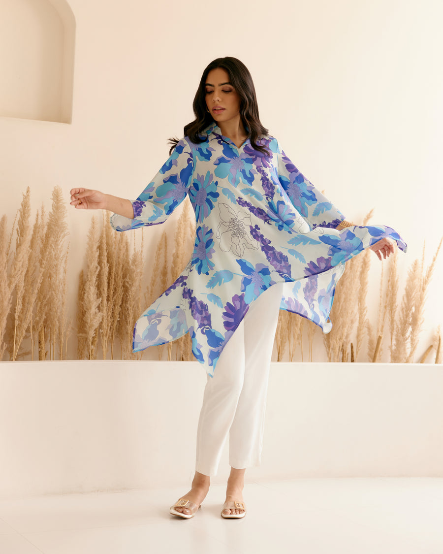 BLUE FANTA NUR TUNIC
