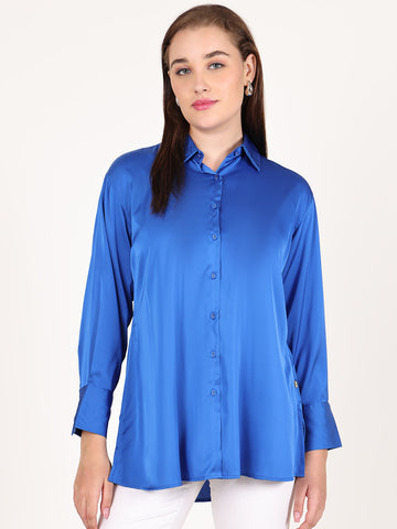 BLUE ALL DAY SHIRT