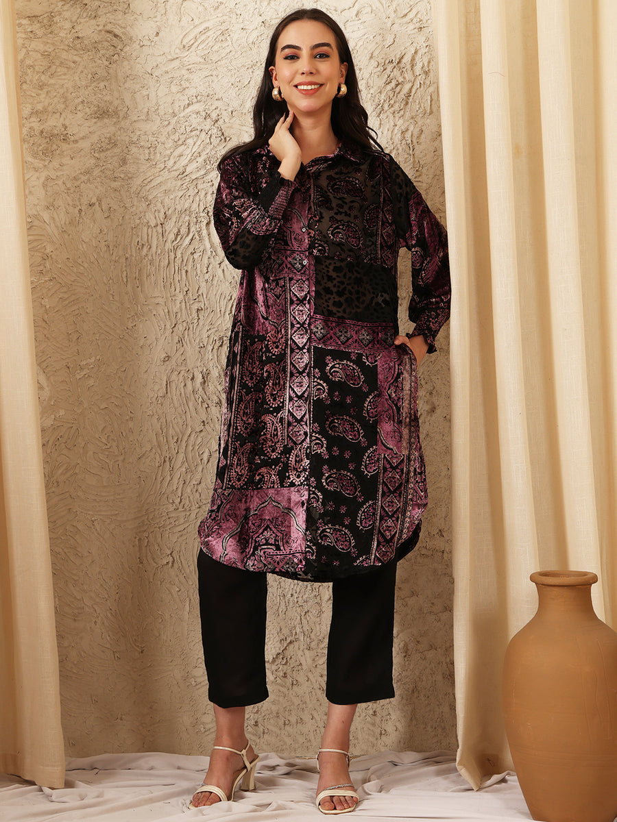 BLAIR BLACK WHITNEY TUNIC