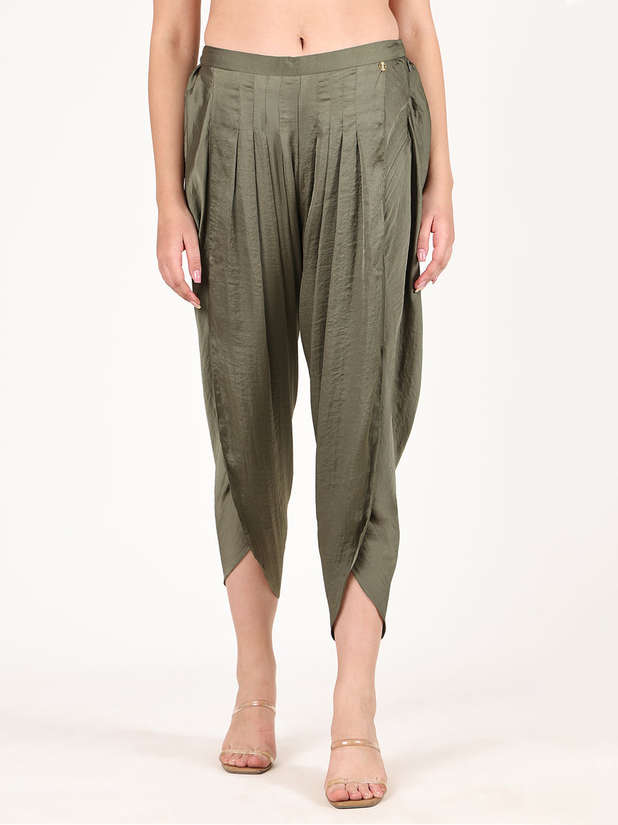 OLIVE TULIP PANT