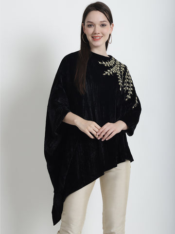 Black Jewell Sh Beaded Cape