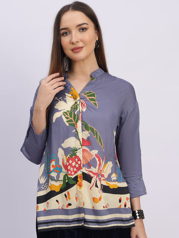 PURPLE PLUTO BREEZE SHIRT