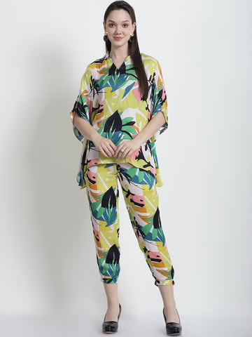 LIME GREEN PALMISH HAMSTER CO-ORD SET