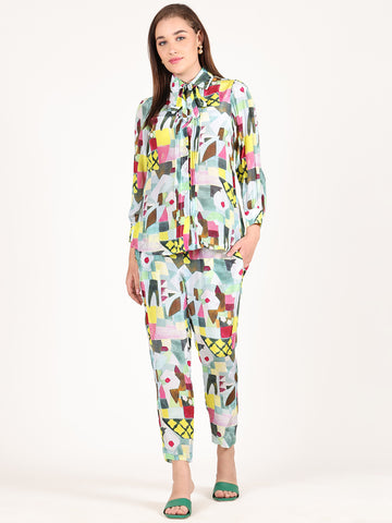 BLUE MAGMA MANI CO-ORD SET