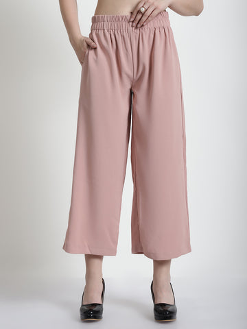 SALMON WIDE LEG TROUSER