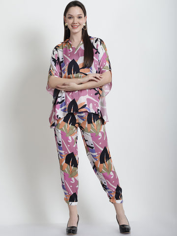 PURPLE PALMISH HAMSTER CO-ORD SET