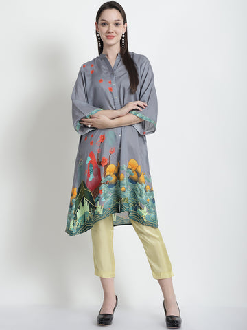 GREY FLINT AGO TUNIC