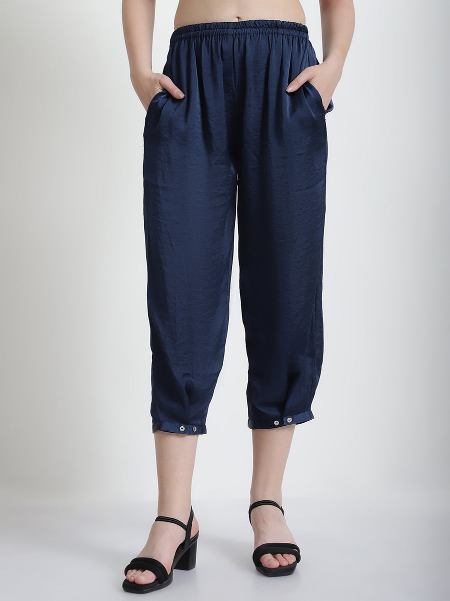 Navy Anklet Pant