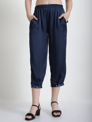 Navy Anklet Pant