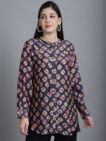 NAVY BOOND BUTTON DOWN SHIRT