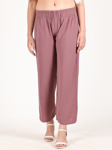PINK WIDE LEG TROUSER