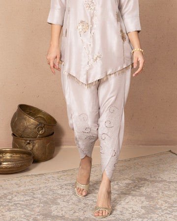 BLUSH PINK PETAL PANTS