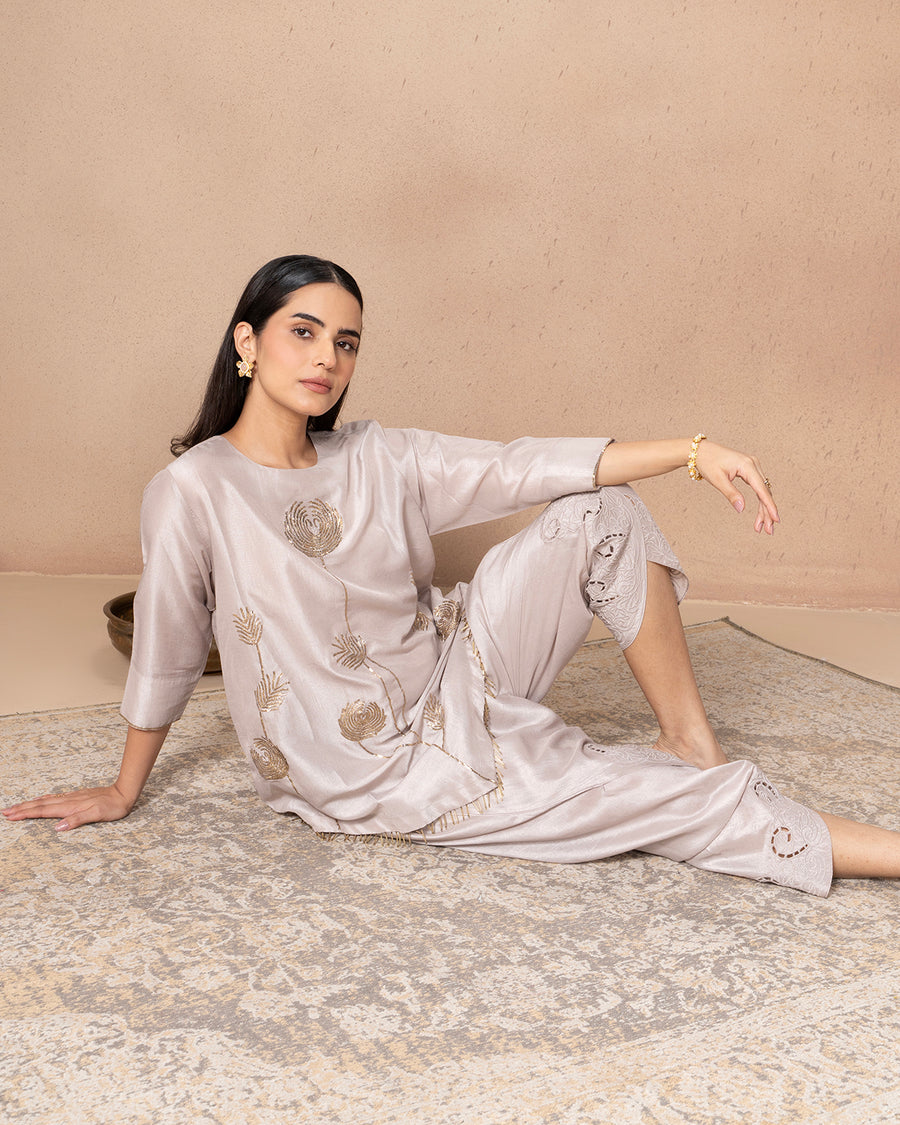 BLUSH PINK CHAAND SHIRT