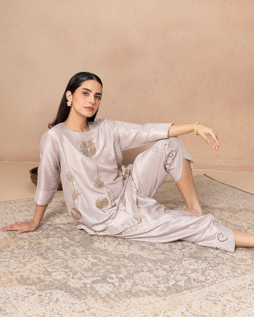 BLUSH PINK CHAAND SHIRT