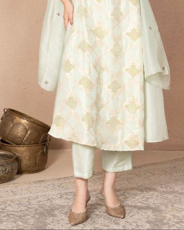 MINT GREEN TISSUE TROUSER