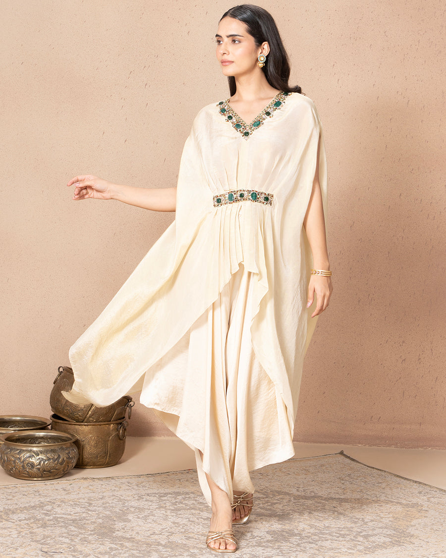 EMERALD GOLD THUNDER TUNIC