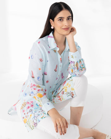 TURQ YASMIN LANCER SHIRT