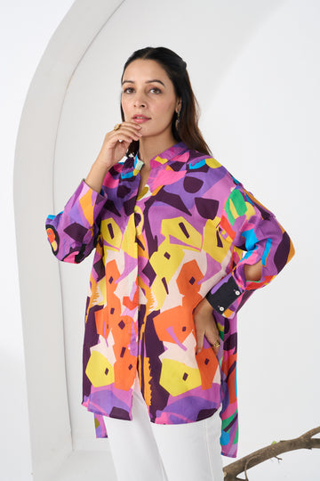 PURPLE CORE BREEZE SHIRT