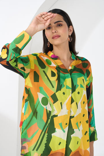 GREEN CORE BREEZE SHIRT