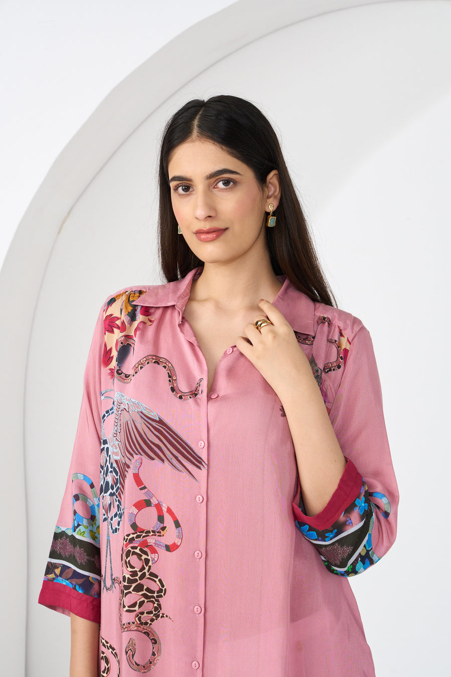 BLUSH CAMEO HOPE TUNIC