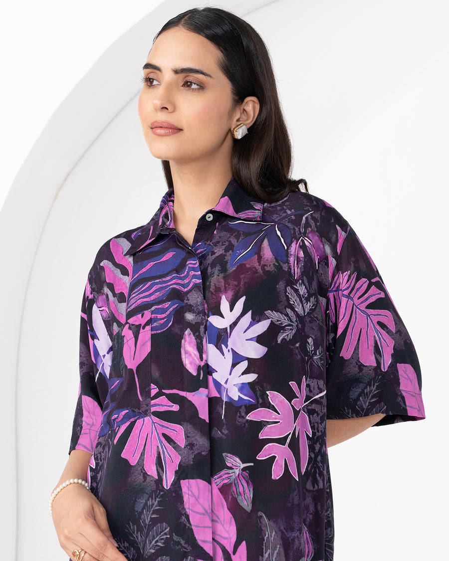PURPLE CATHY NOVA SHIRT