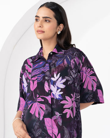 PURPLE CATHY NOVA SHIRT