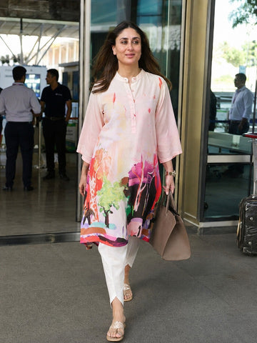SAAD PINK KAFTAN