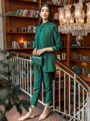 EMERALD GREEN PARTY ALEXA TOP