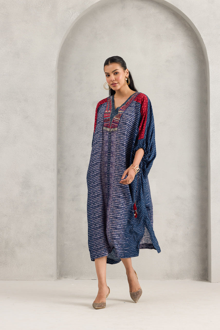 BLUE CYRUS ATEL DRESS