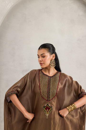 BROWN LADI KAFTAN