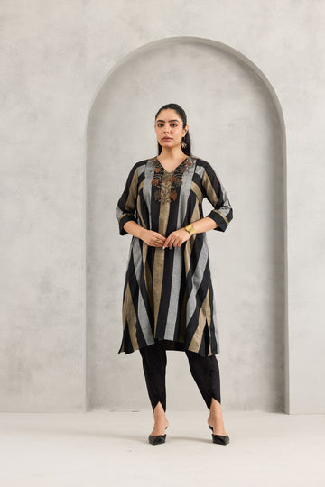 BLACK KABI URA TUNIC
