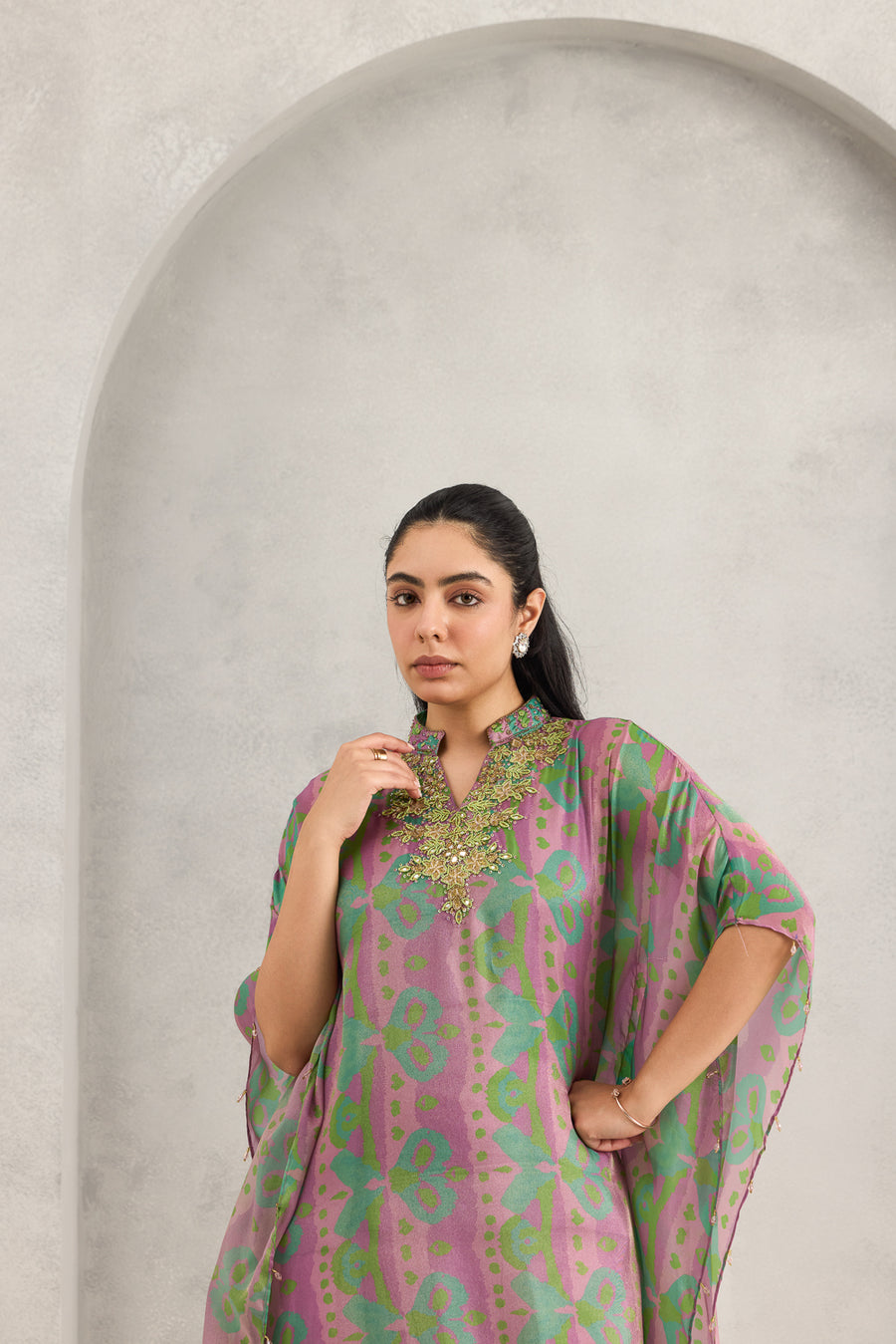 GREEN CRUX KALINI TUNIC
