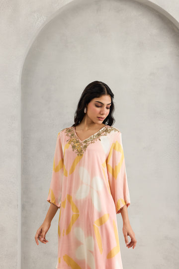PEACH ZOEY DRESS