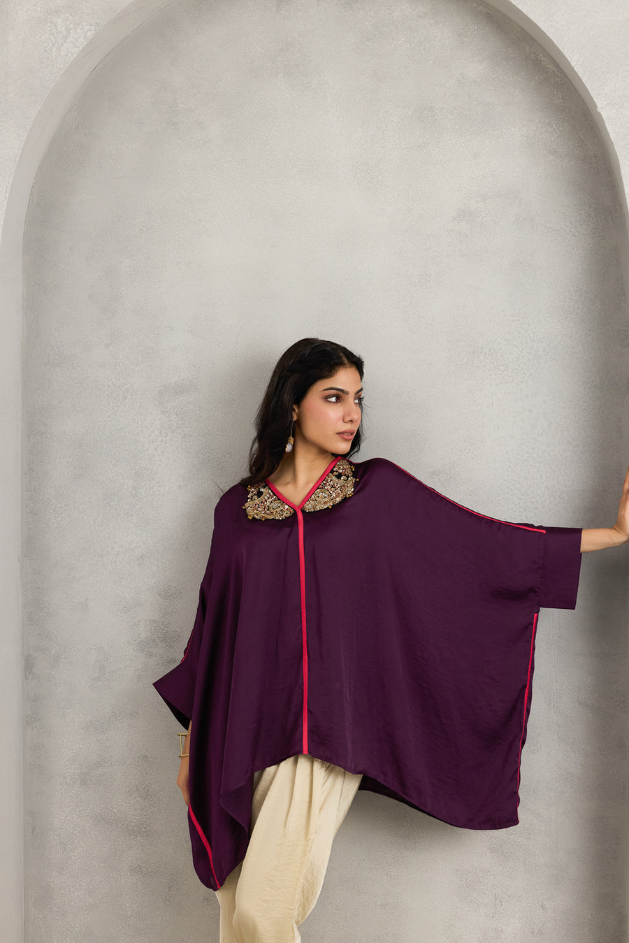 PURPLE DAMIRA SHIRT