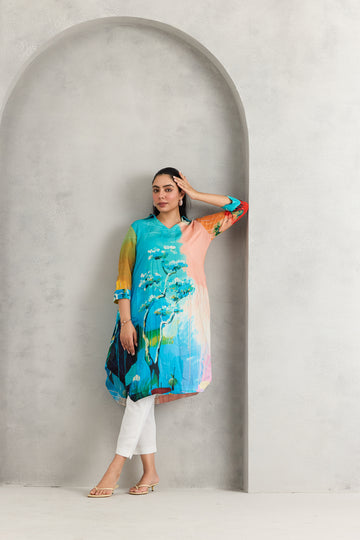 BLUE TORI TUNIC