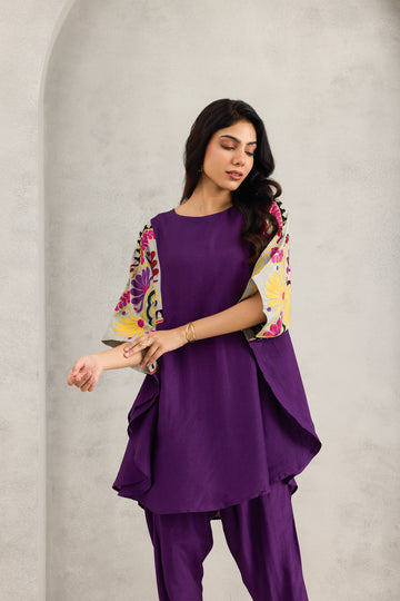 PURPLE CAETLYN SHIRT