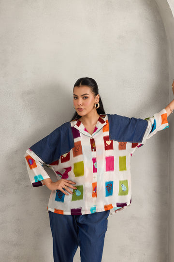 MULTI RUBIK RINA SHIRT