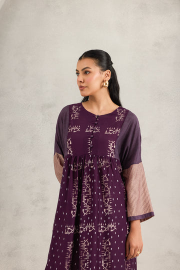 PURPLE RAYA DRESS