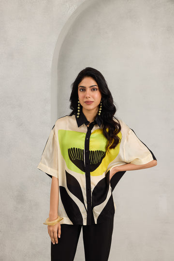 LIME ZARIA SHIRT