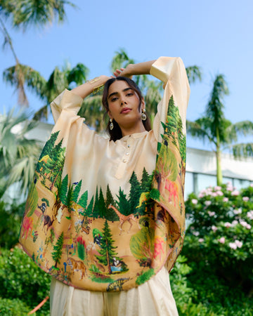 YELLOW BIOTA MERIDIAN SHIRT