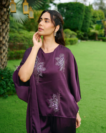 PURPLE SANGA TUNIC
