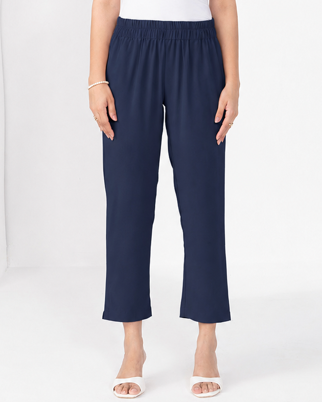 NAVY TROU PANTS