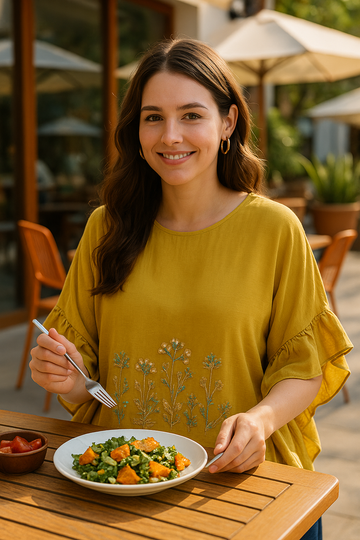 MUSTARD TATTVA SHIRT