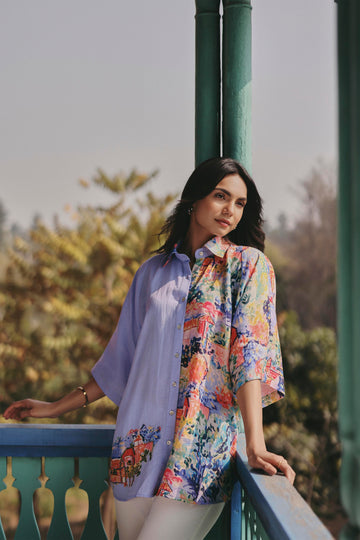 BLUE PRIA PRO SHIRT