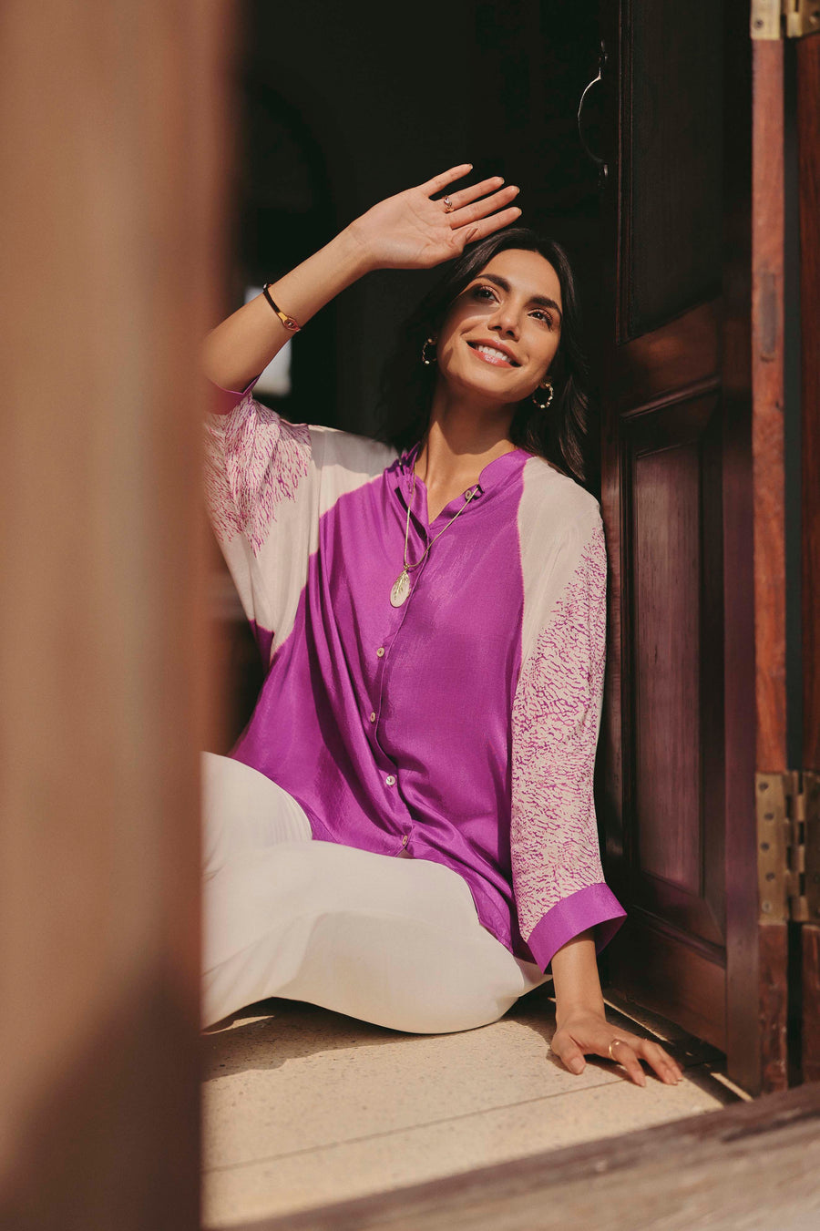PURPLE MARCO ANAHA SHIRT